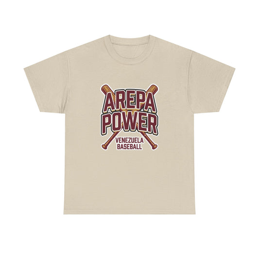 Arepa Power Venezuela Baseball Shirt π»πͺ