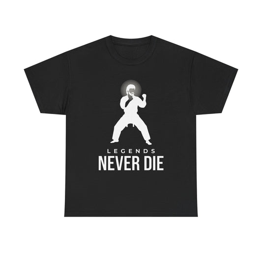Legends Never Die — Chuck Norris Tribute Tee