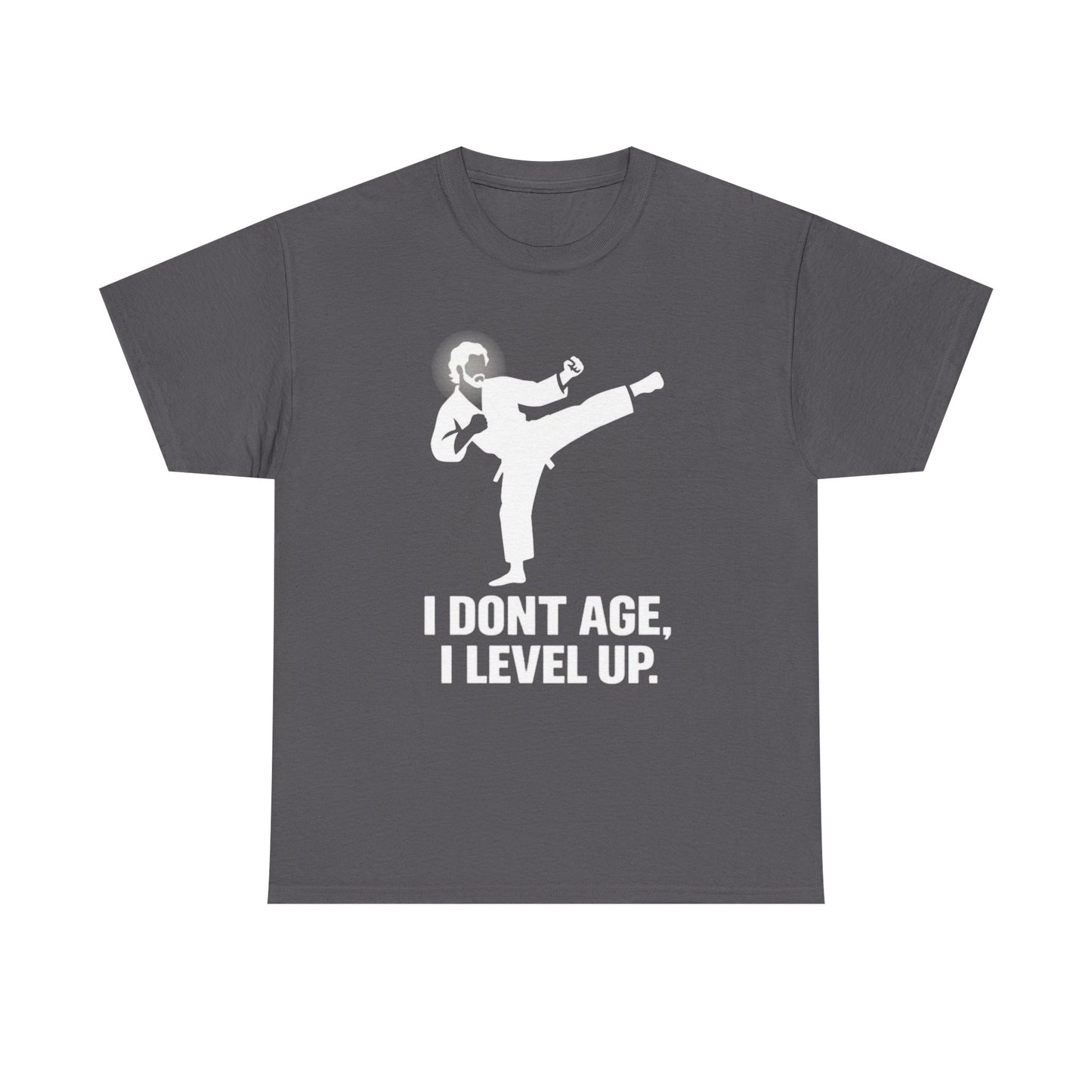I Don’t Age. I Level Up. — Chuck Norris Tribute Tee