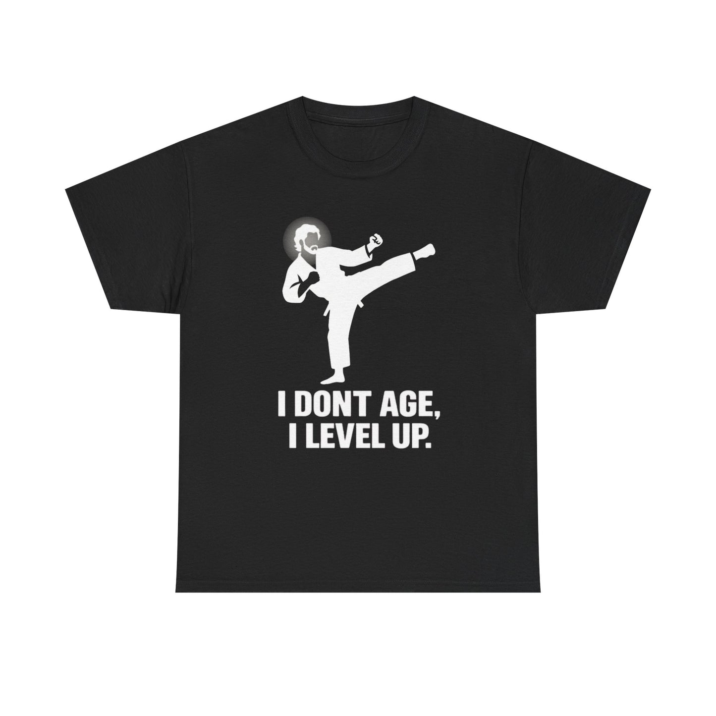 I Don’t Age. I Level Up. — Chuck Norris Tribute Tee